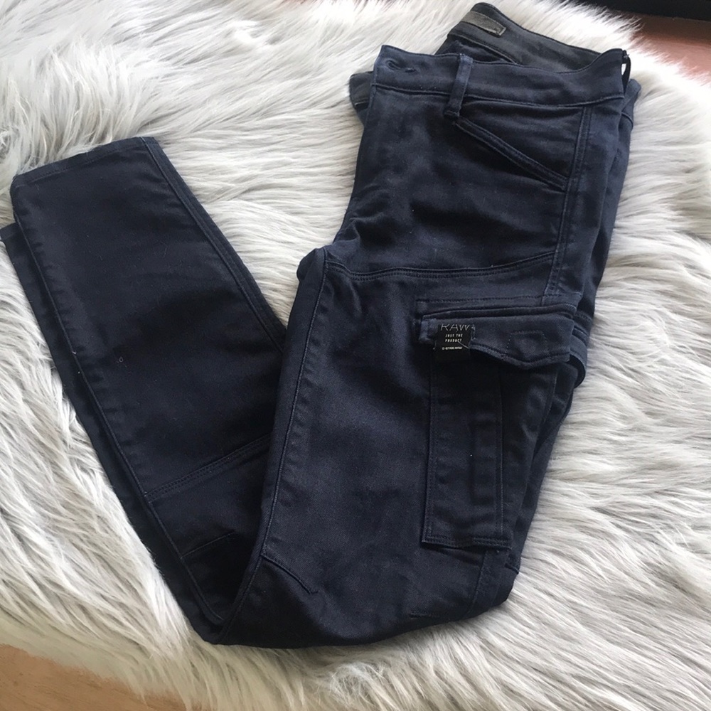 Gastar indigo skinny cargo